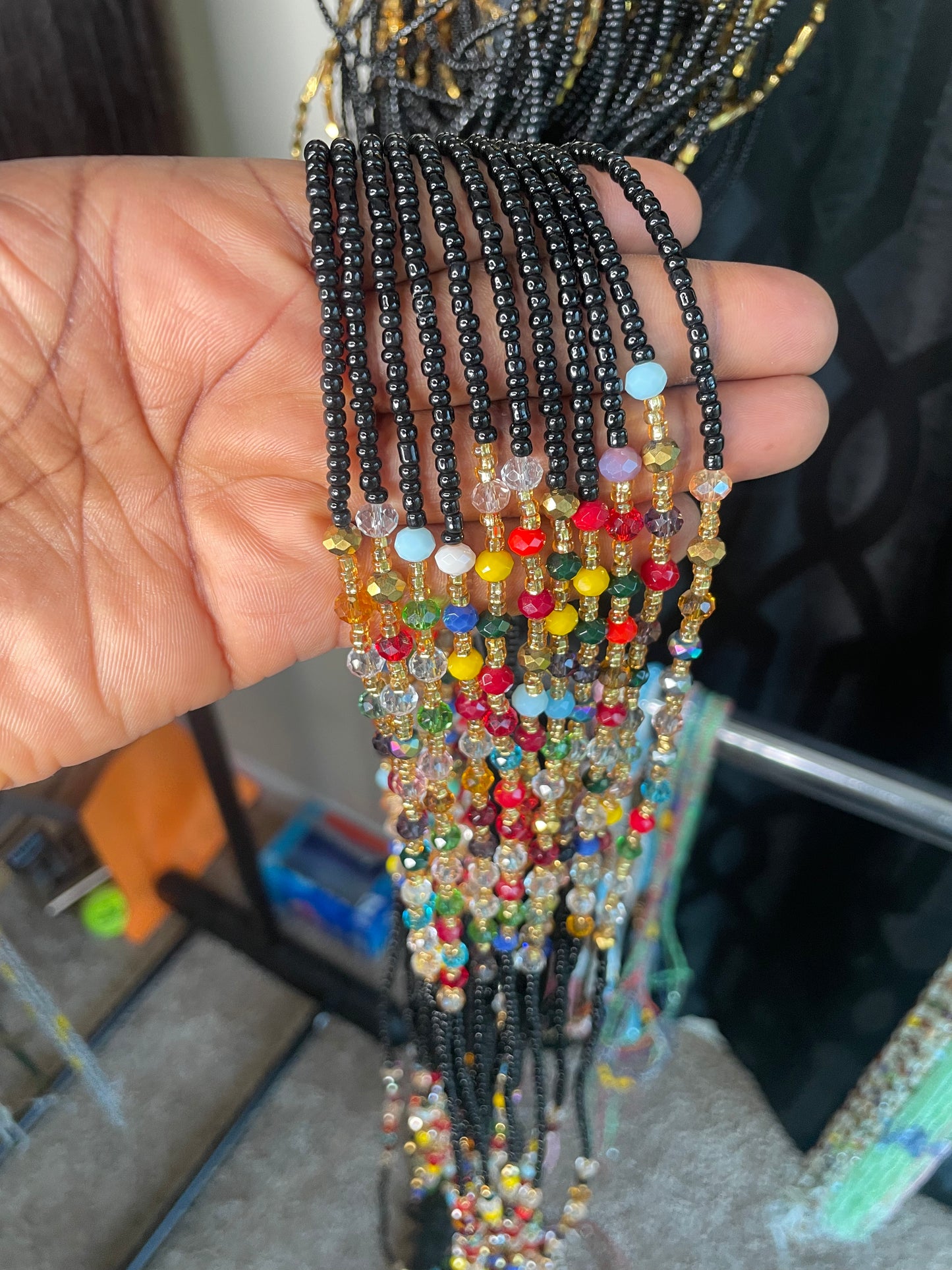 Aishatou Twist Clasp Waist Beads