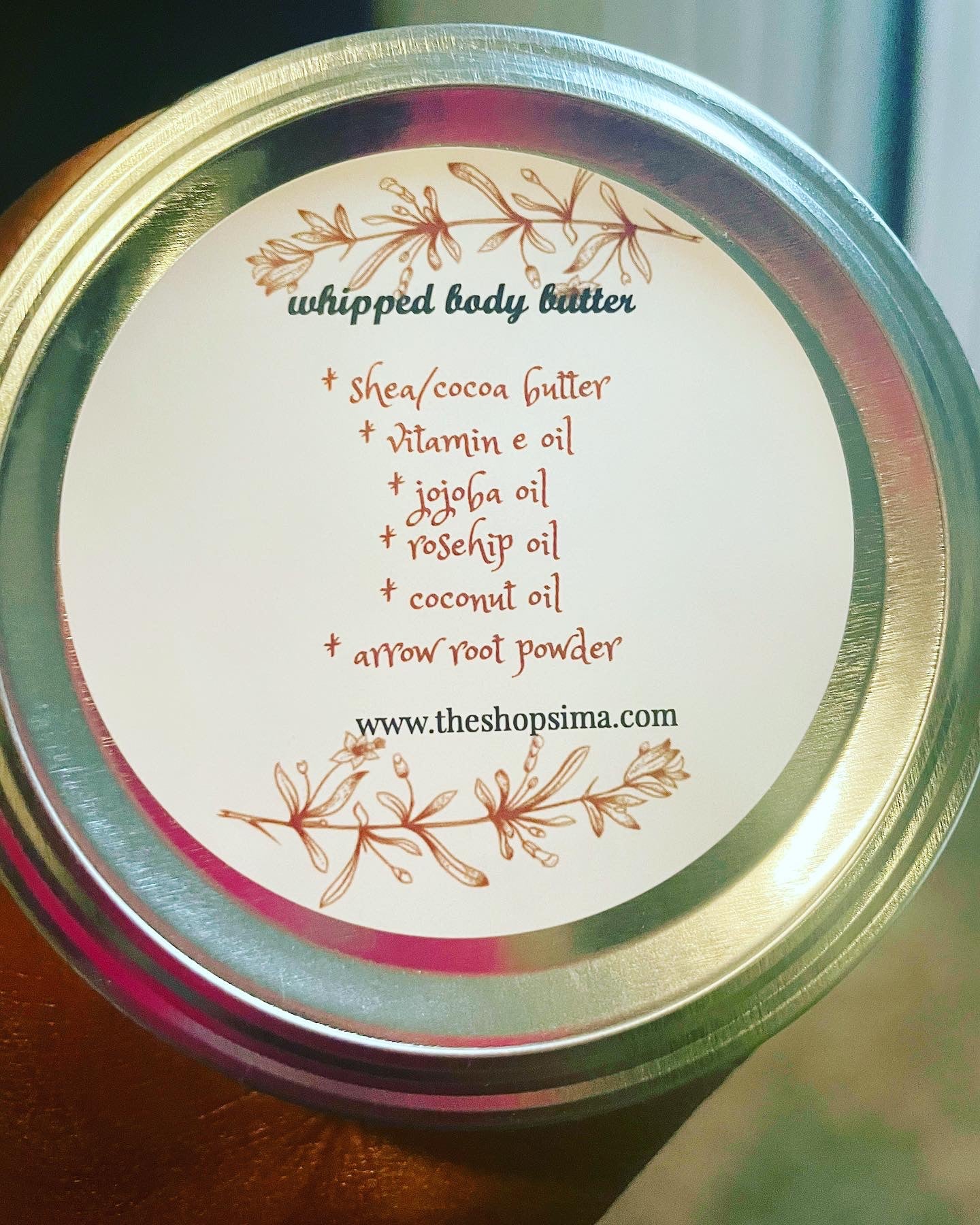 Vanilla Whipped Body Butter